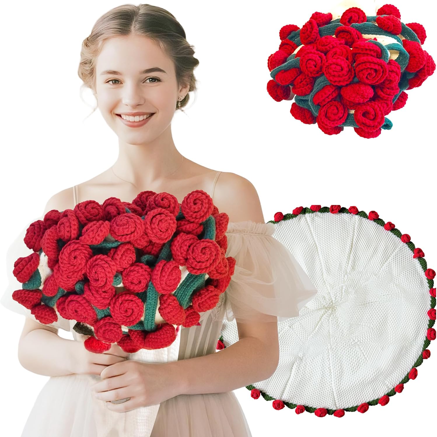 JCX ART • Everbloom Bouquet Blanket